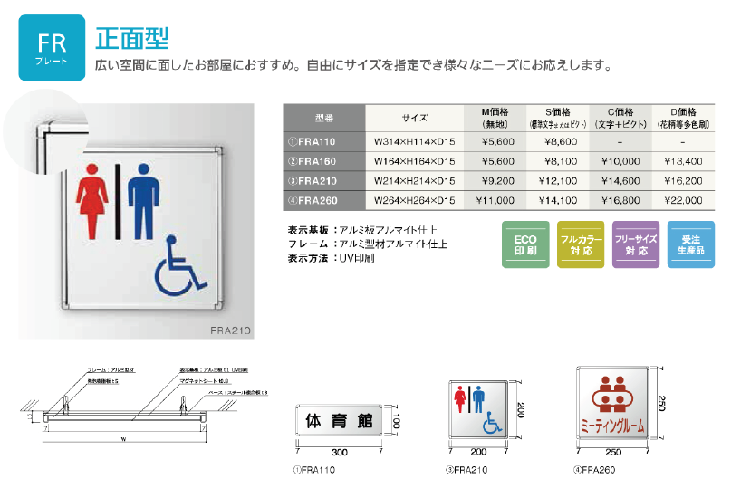 FR正面型