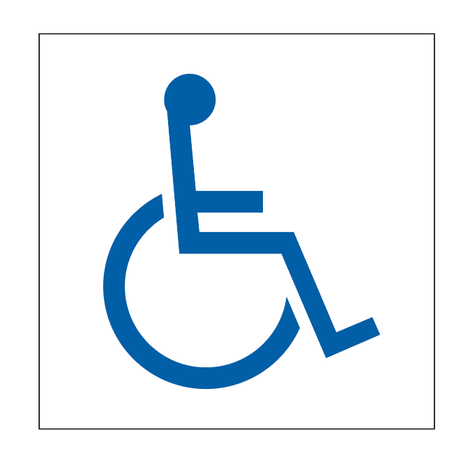 2021年最新入荷 車椅子マーク マグネット ステッカー 身障者マーク 車いす 車イス 福祉車両 マグネットタイプ 車椅子en 全８色 